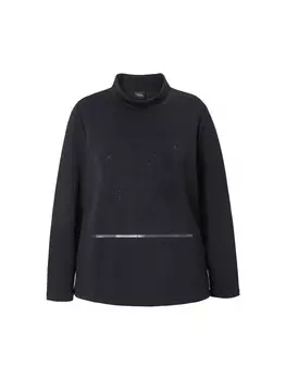 Толстовка Ulla Popken Sweatshirt, черный