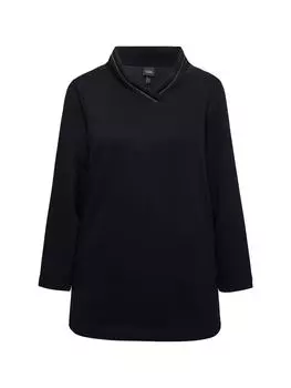 Толстовка Ulla Popken Sweatshirt, черный