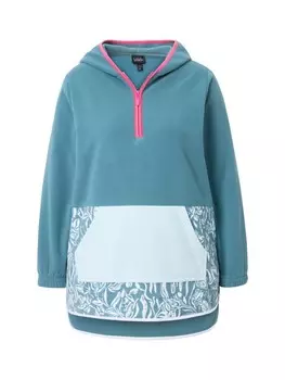 Толстовка Ulla Popken Sweatshirt, цвет eisgrn