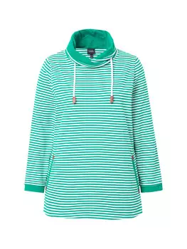 Толстовка Ulla Popken Sweatshirt, цвет moosgrn