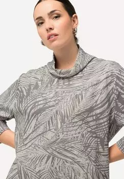 Толстовка Ulla Popken, светло-серый