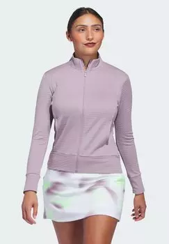 Толстовка ULTIMATE TEXTURED JACKET adidas Golf, цвет preloved fig