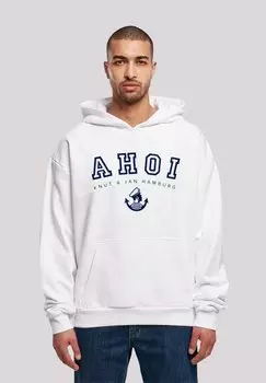 Толстовка ULTRA HEAVY AHOI KNUT JAN HAMBURG - Hoodie F4NT4STIC, белый