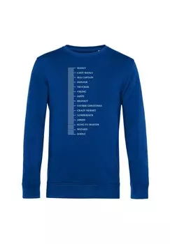 Толстовка UNATHLETIC Henry Tiger, синий