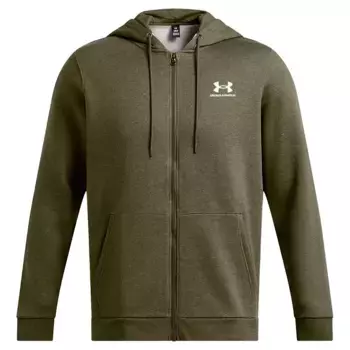 Толстовка Under Armour Essential Fleece full zip, зеленый