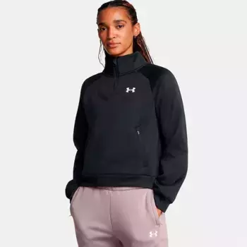 Толстовка Under Armour Fleece Pro half zip, черный