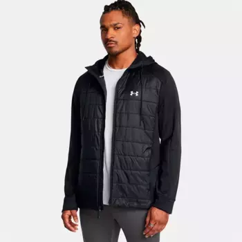 Толстовка Under Armour Fleece Swacket, черный