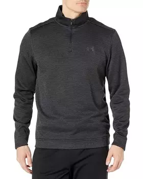 Толстовка Under Armour Golf Storm Sweater Fleece 1/4 Zip, цвет Black/Black