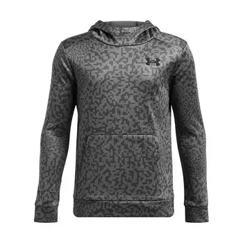 Толстовка Under Armour из флиса с камуфляжным принтом для мальчиков 8–20 лет, цвет Castlerock