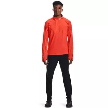 Толстовка Under Armour Qualifier Run 2.0 1/2 Zip, оранжевый