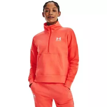 Толстовка Under Armour Rival Fleece Half Zip, оранжевый