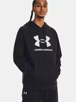 Толстовка Under Armour Rival Fleece Logo HD, черный
