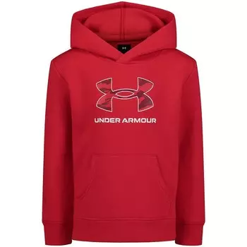 Толстовка Under Armour UA Rival для мальчиков для малышей с принтом, красный