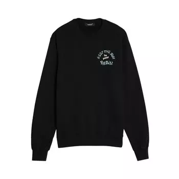 Толстовка Undercover Keep The Sun Brain, черная