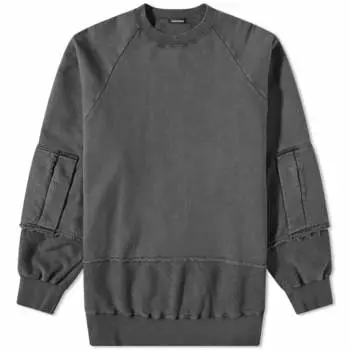 Толстовка Undercoverism Panel Crew Sweat