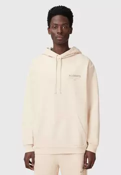 Толстовка UNDERGROUND OTH con cappuccio AllSaints, белый