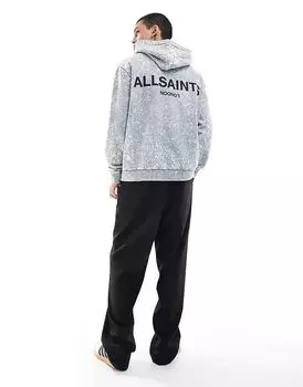 Толстовка Underground Oth в цвете Stone Wash Grey AllSaints