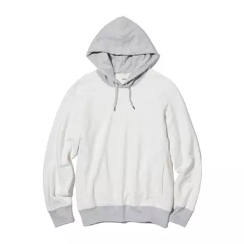 Толстовка Uniqlo Colour Block Sweat Hoodie, светло-серый