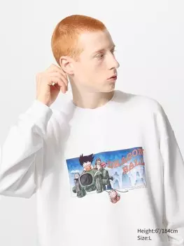 Толстовка Uniqlo, цвет 00 белый
