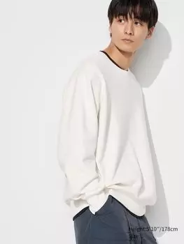 Толстовка Uniqlo, цвет 01 белый