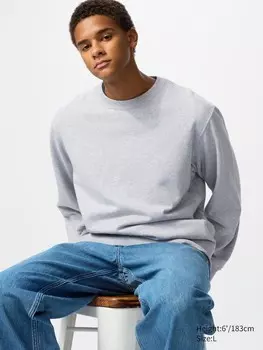 Толстовка Uniqlo, цвет 05 серый