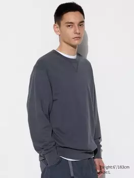 Толстовка Uniqlo, серый