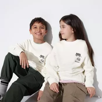 Толстовка UNIQLO ультра стрейч с длинным рукавом, белый