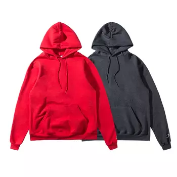 Толстовка унисекс, 2 шт Champion, Red+Dark Gray