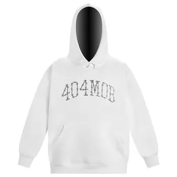 Толстовка унисекс 404MOB GANG, Белый