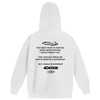 Толстовка унисекс 404MOB GANG, Серый