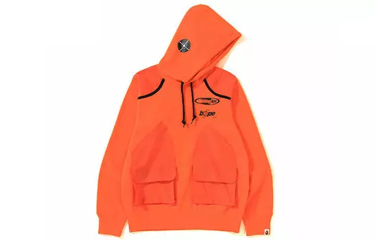 Толстовка унисекс A Bathing Ape, оранжевый