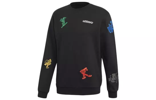 Толстовка унисекс Adidas Originals, цвет Black
