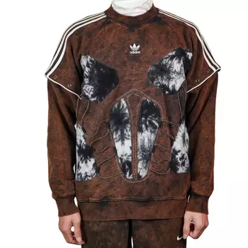 Толстовка унисекс Adidas Originals, цвет Brown