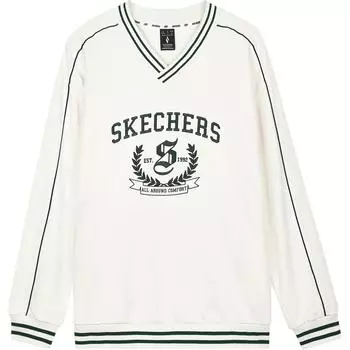 Толстовка унисекс экрю Skechers, Ecru