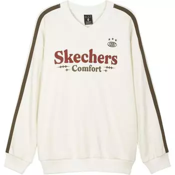 Толстовка унисекс экрю Skechers, Ecru