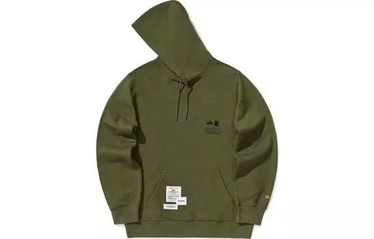 Толстовка унисекс Alpha Industries, Армейский зеленый KHX