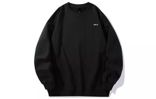 Толстовка унисекс Aolx, Черный (на флисовой подкладке)
