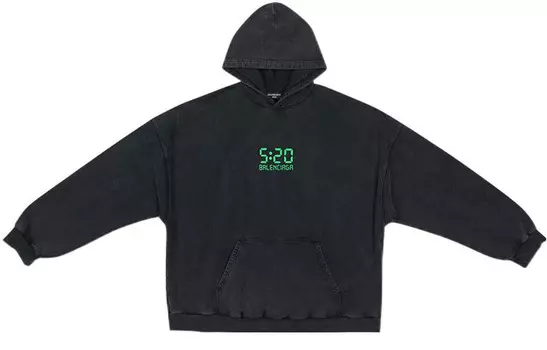 Толстовка унисекс Balenciaga, черный