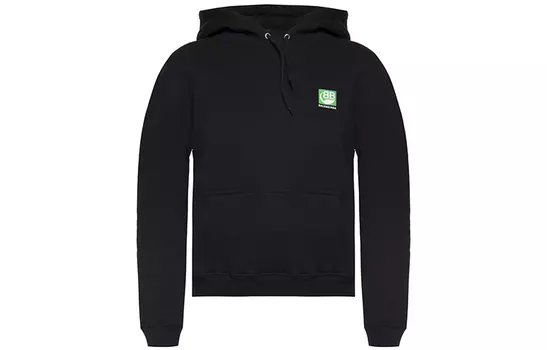 Толстовка Balenciaga Unisex с капюшоном, черный