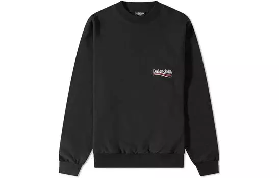 Толстовка Balenciaga Political Campaign, черный