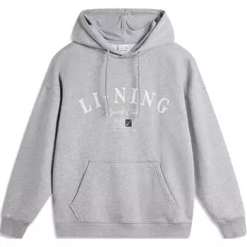 Толстовка унисекс BC17 из коллекции LiNing Sports Life, цвет серый