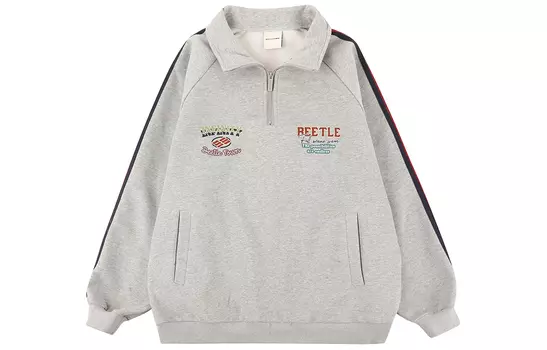 Толстовка унисекс BEETLE TOWN, Серый