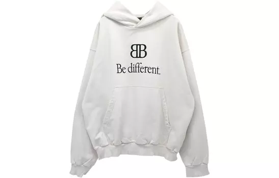 Толстовка унисекс белая Balenciaga, белый