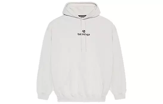 Толстовка унисекс белая Balenciaga, белый