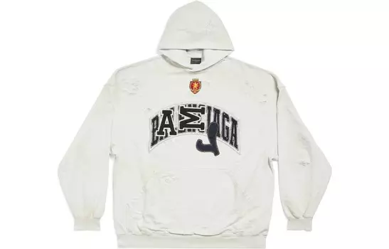 Толстовка унисекс белая Balenciaga, белый