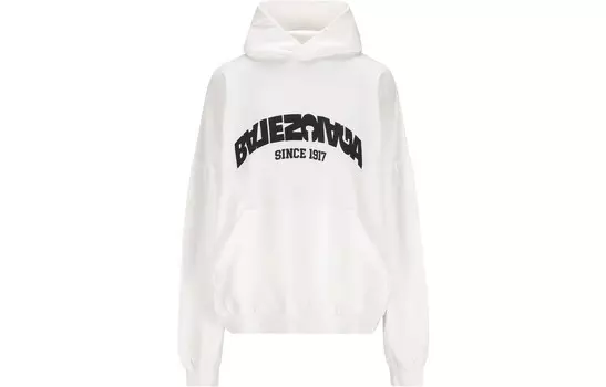 Толстовка унисекс белая Balenciaga, белый