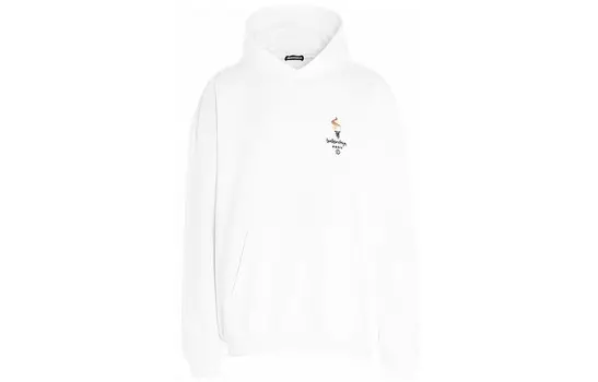 Толстовка унисекс белая Balenciaga, белый