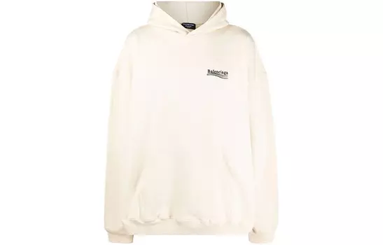 Толстовка унисекс белая Balenciaga, белый