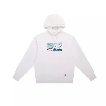 Толстовка унисекс белая Dickies, белый