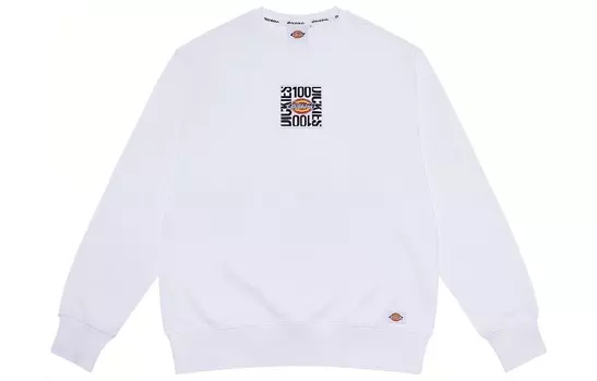 Толстовка унисекс белая Dickies, белый